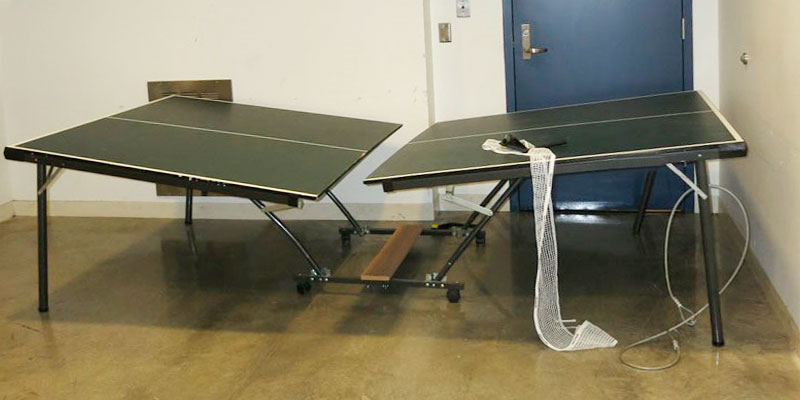 mesa ping pong averiada