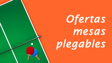 Mesas de ping pong plegables