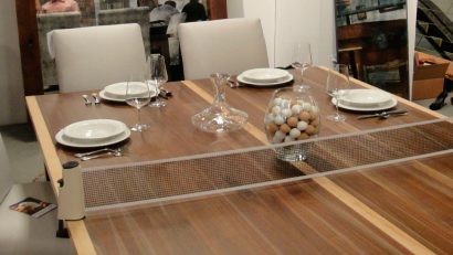 mesa de ping pong de cerremonias